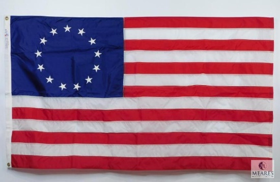 3'x5' 13 Star United States Flag with Two Brass Grommets