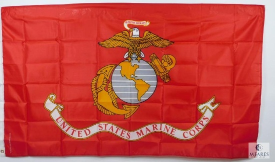 3'x5' United States Marine Corps Flag with Two Brass Grommets