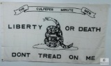 3'x5' The Culpeper Minutemen Flag with Two Brass Grommets