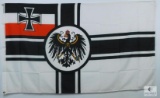 3'X5' Deutsch Reich Imperial Germany WWI Flag with Two Brass Grommets