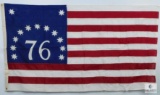 3'x5' 13 Star Bennington Flag '76 with Two Brass Grommets