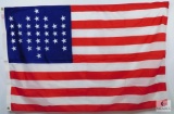 3'x5' 34-Star United States Flag with Two Brass Grommets