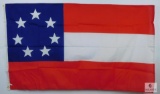 3'x5' Confederal First National - Confederal States of America Flag with Two Brass Grommets