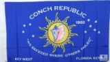 3'x5' Conch Republic Flag 