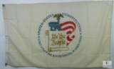 3'x5' United States Constitution We the People Flag with Two Grommets