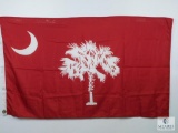 3'x5' South Carolina Big Red Flag - Citadel Cadets' Spirit Flag