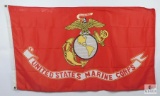 3'x5' United States Marine Corps Flag with Two Brass Grommets