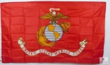 3'x5' United States Marine Corps Flag with Two Brass Grommets