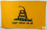 3'x5' Don't Tread On Me Flag with Two Brass Grommets