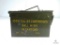 Empty Metal Ammo Can