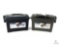 Two Empty Plastic Ammo Storage Boxes