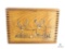 Wooden Box with Deer Scene