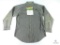 New Remington Cotton Canvas Long Sleeve Shirt Size Medium