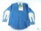 New Remington Denim Long Sleeve Shirt Size Medium
