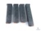 Four Glock Mags, One 9MM 27 Rounds, Three 9MM 21 Rounds