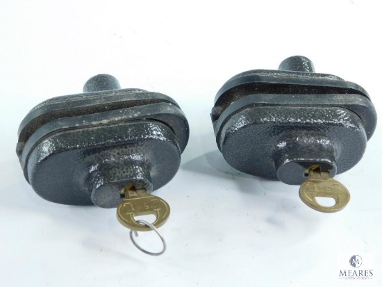 Two Gun Locks with Keys
