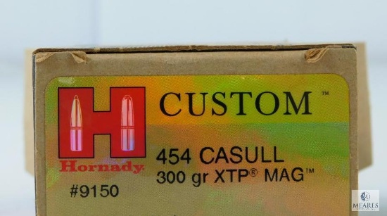 Hornady 454 Casull 300GR XTP Mag 20 Rounds