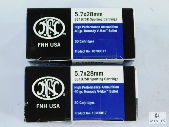 FN 5.7X28MM High SR197SR Performance 40 GR 100 Rounds