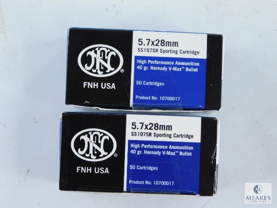 FN 5.7X28MM High SR197SR Performance 40 GR 100 Rounds