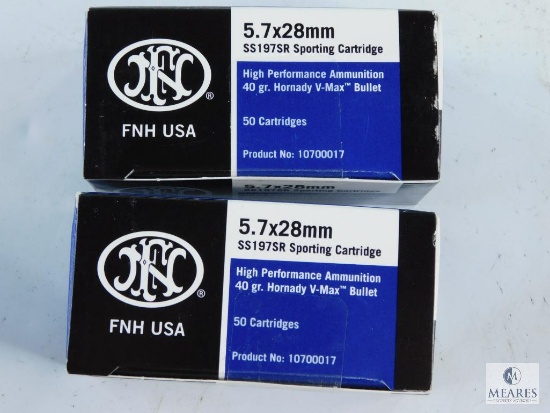 FN 5.7X28MM High SR197SR Performance 40 GR 100 Rounds