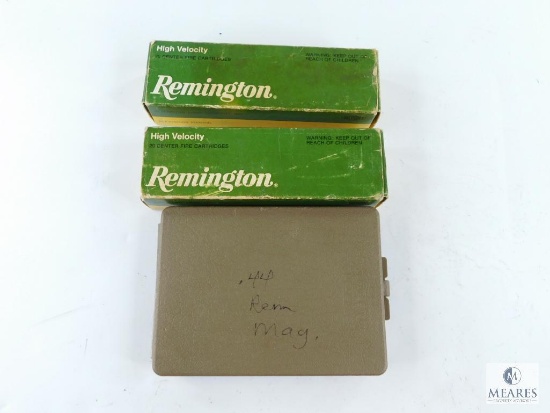 Remington 44 Mag 240 GR Soft Point 40 Rounds, and Ammo Hard Case