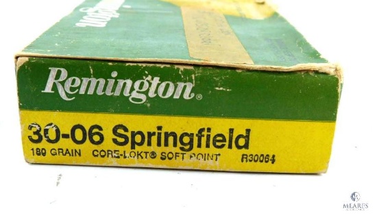 Remington 30-06 Springfield 180GR Soft Point, 20 Rounds