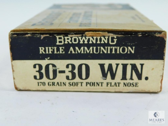 Browning 30-30 Win. 170 Gr Soft Point, 18 Rounds