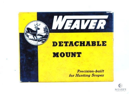 Weaver Detachable Mount 1" Split Ring