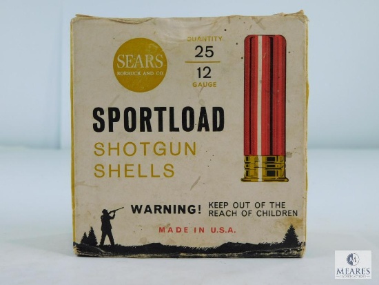 Sears 12GA Sportload 8 Shot, 25 Rounds