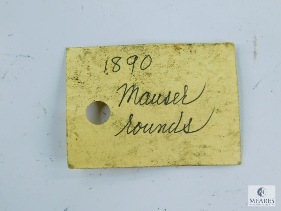 Mixed Lot of 1890 Mauser Bullets
