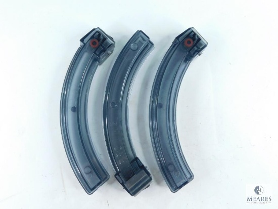 Three Pro Mag Magazines for Ruger 22 Rifle
