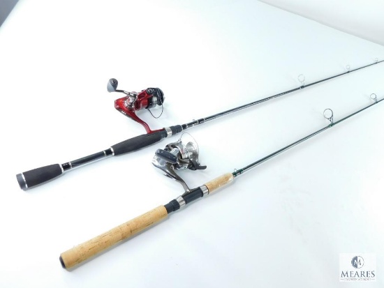 Cardinal 400 6' Rod with Kinetic Reel, & Shimano 6' with Syncopate Reel