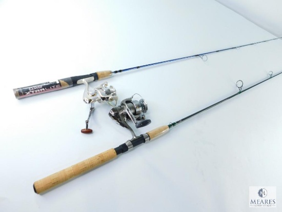 Quantum Xtra Lite 5' Rod with Flueger Reel, & Shimano 6' Rod with Matching Reel