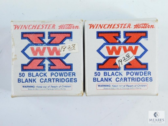 Two Boxes of Winchester Western .32 Smith & Wesson Blanks