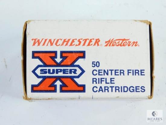 Box of Winchester Super X .22 Hornet Rounds - 45-grain Soft Point