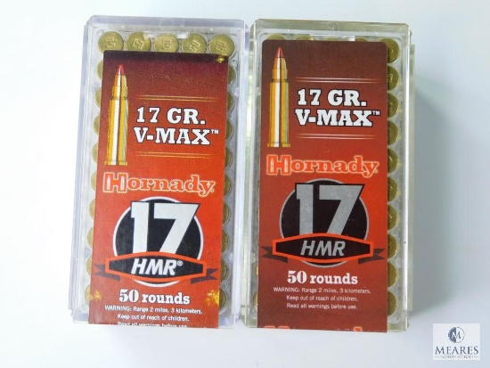 Hornady 17 HMR 17 GR 100 Rounds