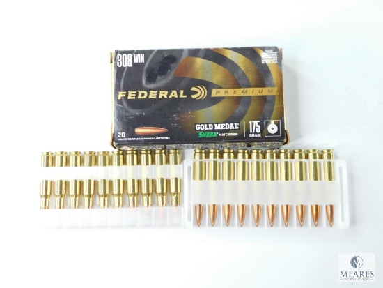 Federal Premium .308 - 175 Grain Sierra Match King BTHP - 20 Rounds