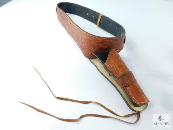 Western Style SAA Pistol Holster Rig. Waist size 38. Cartridge Size .22LR