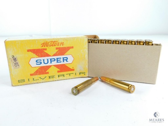 Full Box of 20 Rounds of Winchester Super X .358 Win Silvertip 200-grain Expanding Bullet
