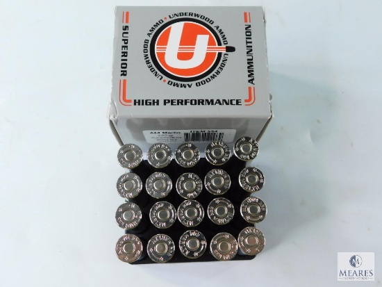 Underwood .444 Marlin 220 Gr. Xtreme Penetrator - 20 Rounds