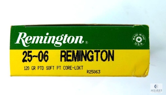 Remington .25-06 Rem. Ammo 120 Gr. PTD Soft PT Core-Lokt. - 16 Rounds