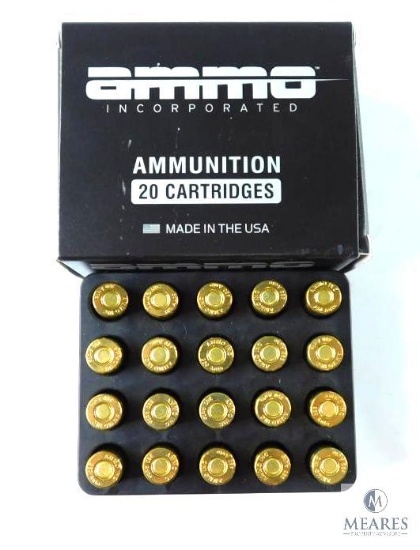 Ammo Inc. .380ACP 90 Gr. JHP Ammo - 20 Rounds