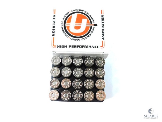 Underwood .44 Mag. 160 Gr. Xtreme Hunter Ammo - 20 Rounds