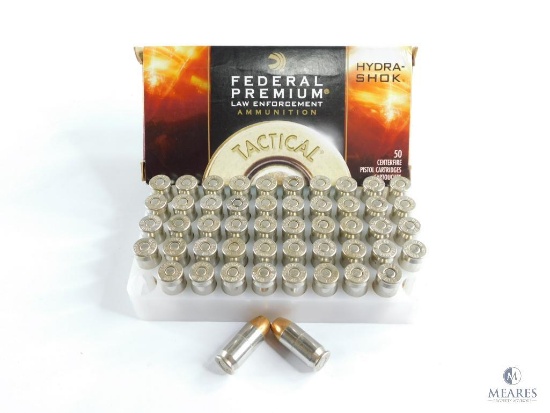 Federal Premium .45 ACP 230 Gr. "HYDRA-SHOK" JHP - 50 Rounds