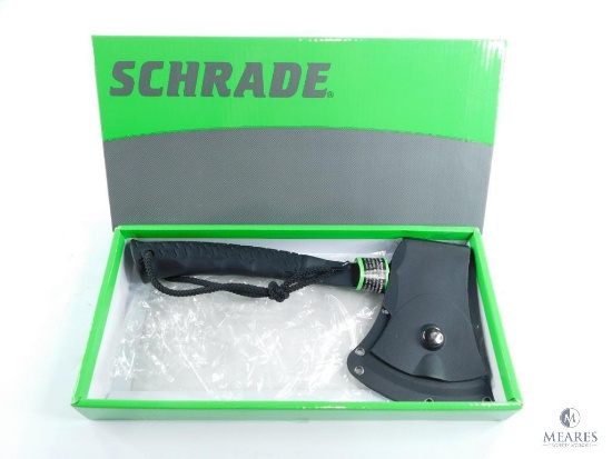 NEW - Schrade Hatchet with Blade Cover