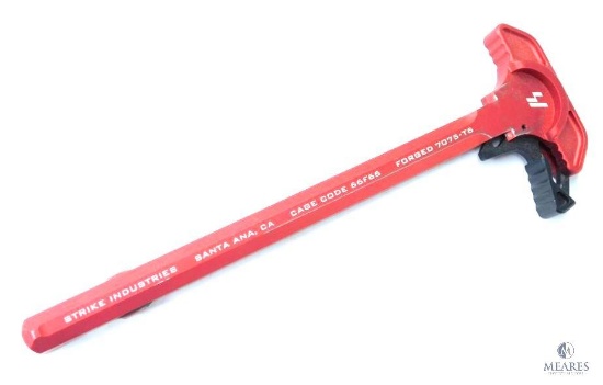Strike Indsustries, Red Anodized AR 15 Charging Handle