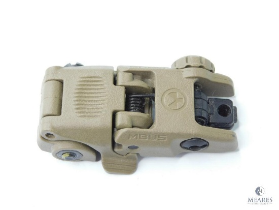 Magpul Rear FDE Flip Up Sight Ar15