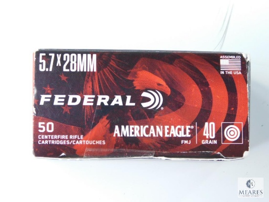 Federal America Eagle Box of 50 5.7 X28 MM 40GR