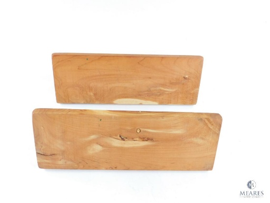Two Wooden Pistol Stands