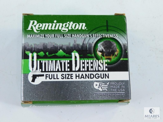 Remington 20 Round .40 S& W Self Defense Ammo 165 GR Bonded HP